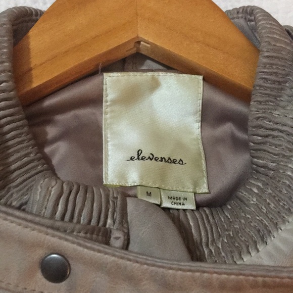 Anthropologie distressed leather jacket - Picture 2 of 4